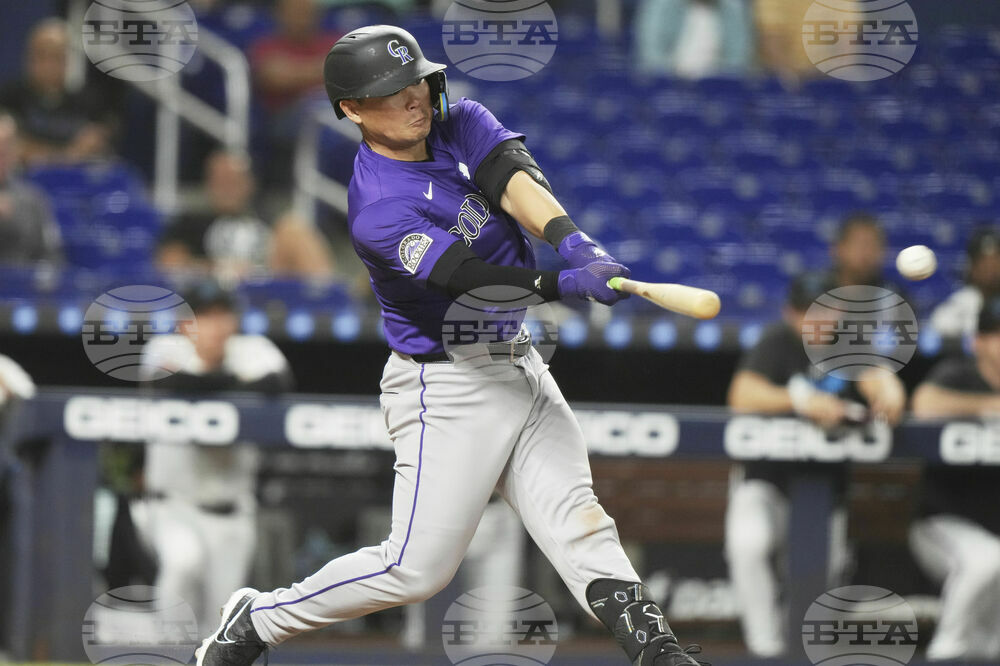 Rockies Marlins Baseball