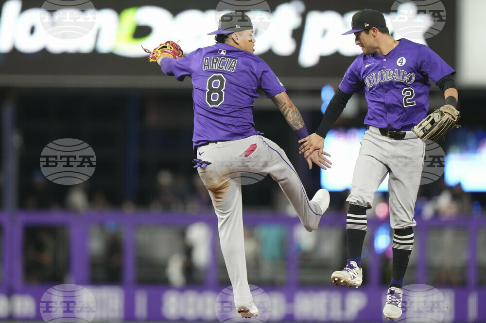 Rockies Marlins Baseball