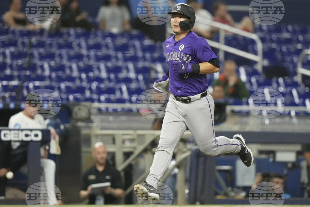 Rockies Marlins Baseball
