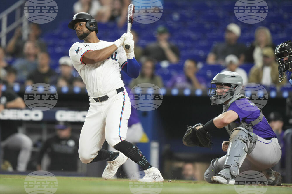 Rockies Marlins Baseball