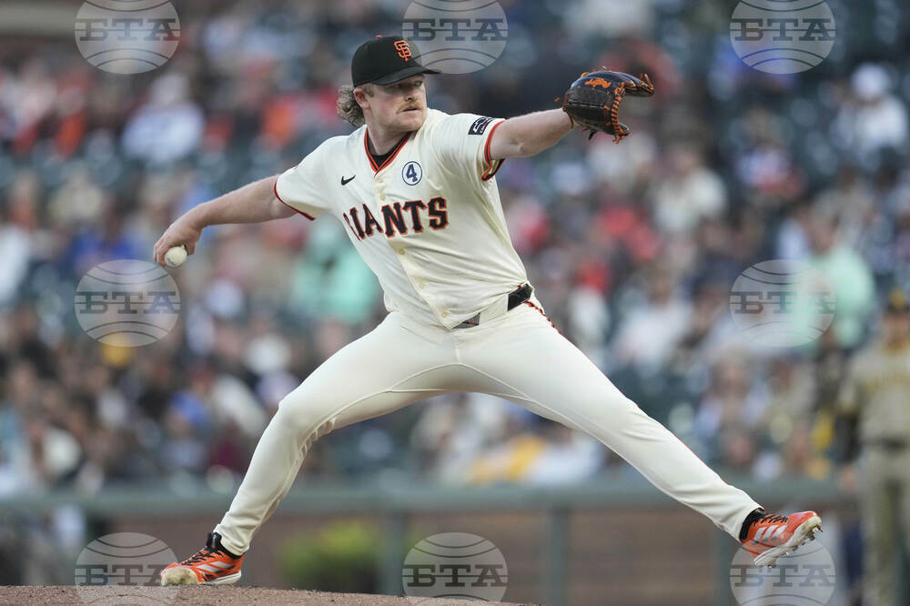 Padres Giants Baseball