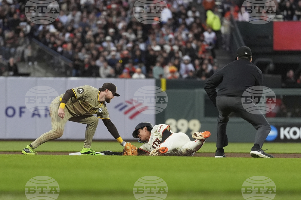 Padres Giants Baseball