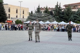 Казанлък - тържествена заря-проверка
