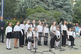 Казанлък - тържествена заря-проверка