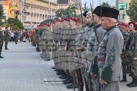 Казанлък - тържествена заря-проверка