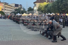 Казанлък - тържествена заря-проверка