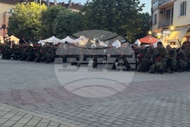 Казанлък - тържествена заря-проверка