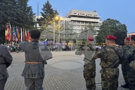 Казанлък - тържествена заря-проверка