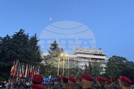 Казанлък - тържествена заря-проверка
