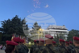 Казанлък - тържествена заря-проверка