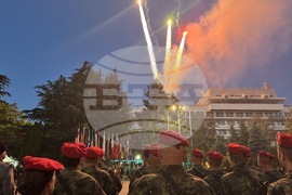 Казанлък - тържествена заря-проверка