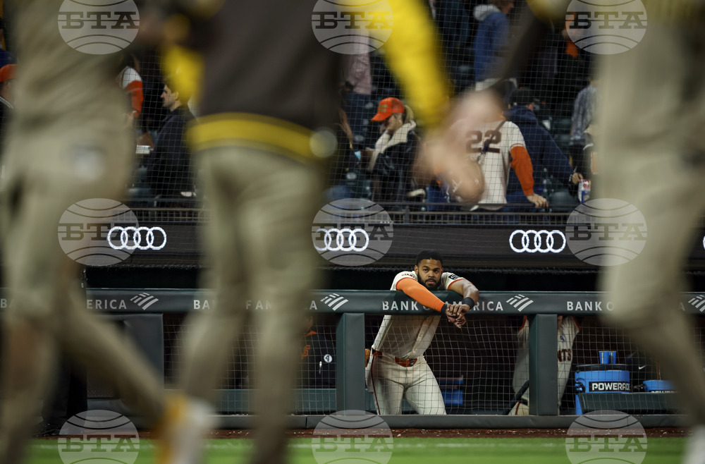 Giants Padres Baseball
