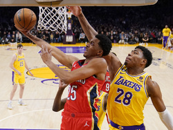 Pelicans Lakers Basketball