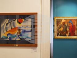 Над 150 произведения, обхващащи повече от век българско изкуство, ще бъдат показани в изложба в София. Снимка: Artmark