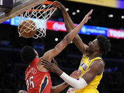 Pelicans Lakers Basketball