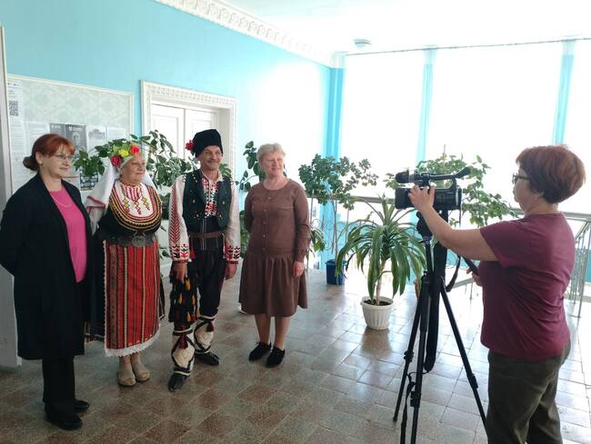 Етнографският музей в село Зализничне в Украйна, отразяващ бита на прабългарите, беше заснет за репортаж за зелен туризъм