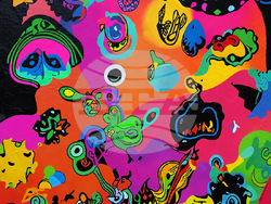 Творба на Явор Боянов. Снимка: Организаторите на изложбата Ego Death