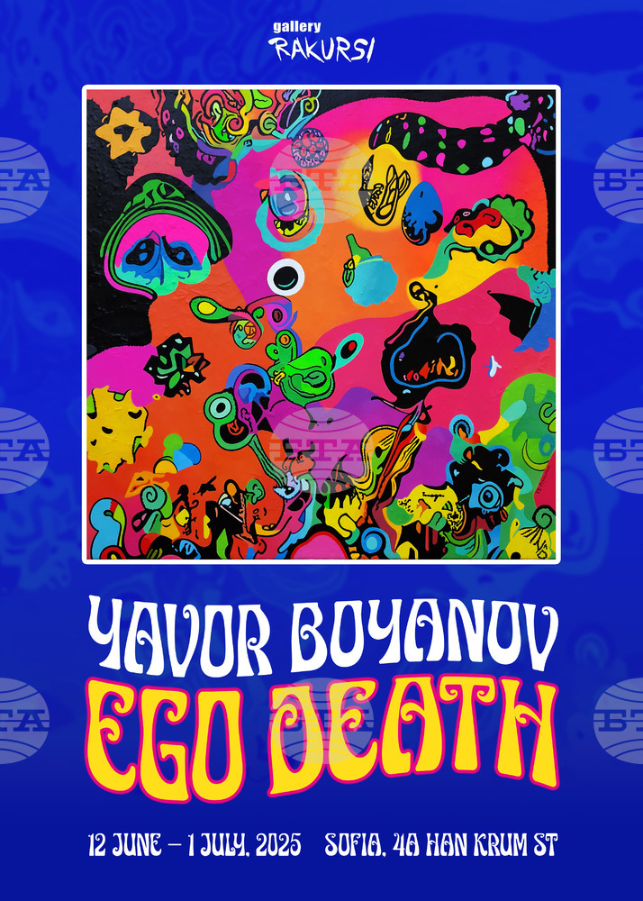 Yavor Boyanov Presents Ego Death Exhibition of Abstract Paintings in Sofia