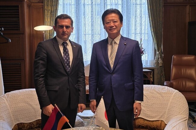 АРМЕНПРЕС: Армения и Япония обсъдиха междупарламентарното си сътрудничество 