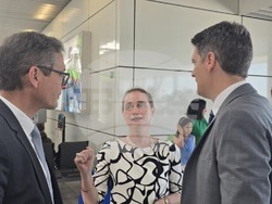 Летище „Васил Левски“ - детски кът - откриване