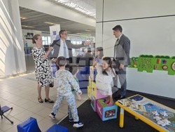 Летище „Васил Левски“ - детски кът - откриване