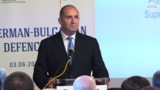 Германия е нашият най-важен и стратегически съюзник и партньор в НАТО и ЕС, заяви президентът Румен Радев