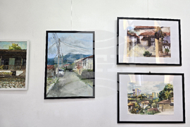 Сливен - Националната художествена гимназия „Димитър Добрович“ - благотворителна изложба