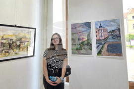 Сливен - Националната художествена гимназия „Димитър Добрович“ - благотворителна изложба