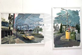 Сливен - Националната художествена гимназия „Димитър Добрович“ - благотворителна изложба