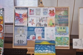 Търговище - ученическа изложба - рекламна графика