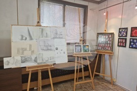 Търговище - ученическа изложба - рекламна графика