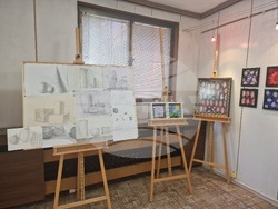 Търговище - ученическа изложба - рекламна графика