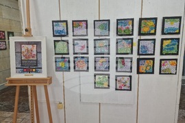 Търговище - ученическа изложба - рекламна графика