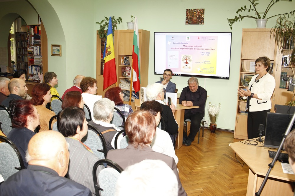 Two Books on Bulgarian Heritage in Moldova, Ukraine Presented in Chisinau