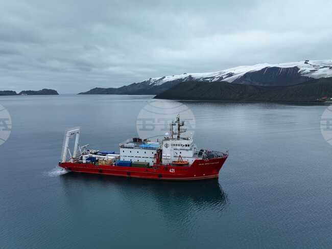 Day 51 - Antarctica - RSV 421 Leaves Deception Island