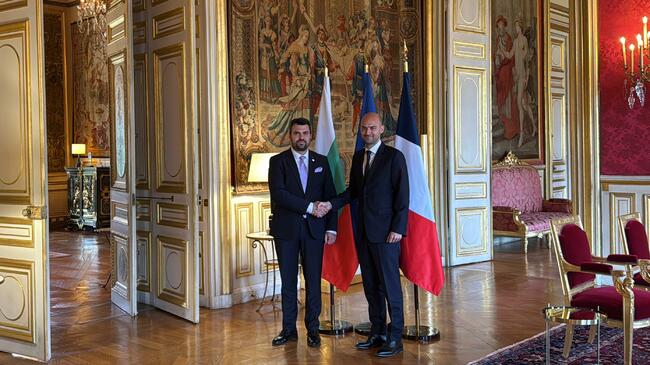Foreign Minister Georgiev Discusses EU Enlargement Process with French Counterpart