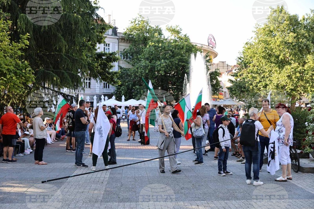Пловдивчани отново излязоха на протест в защита на българския лев