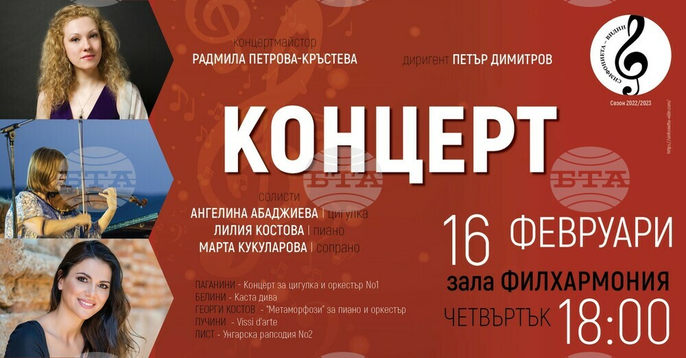 Симфониета - Видин представя „Метаморфози“