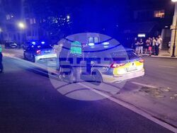 Ямбол - паднал автомобил в река Тунджа