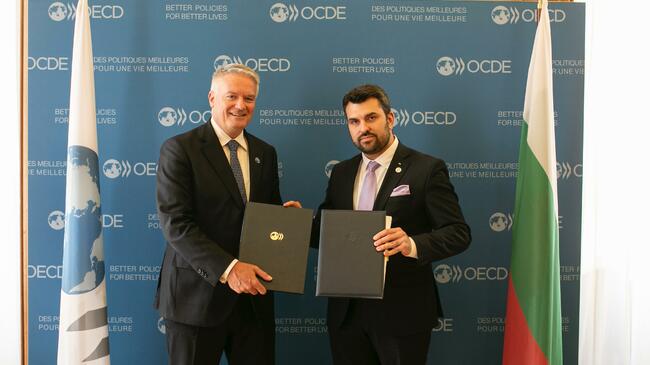 Bulgaria, OECD Sign Agreement on Privileges, Immunities and Facilities