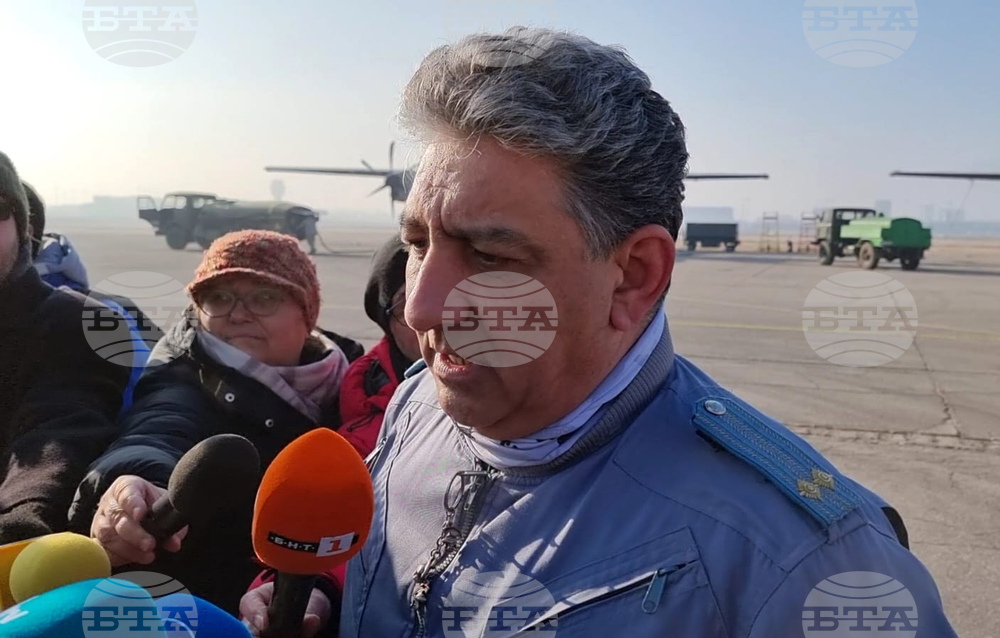 Авиобаза „Враждебна“ - самолет „Спартан“ - хуманитарна помощ - подполк. Димчо Добрев