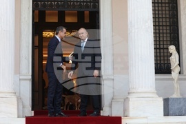 Гърция - Румен Радев - Кириакос Мицотакис - посрещане