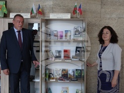 Национална библиотека „Св. св. Кирил и Методий’’ - литературен кът на Чехия- откриване