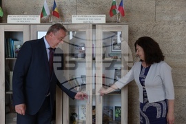 Национална библиотека „Св. св. Кирил и Методий’’ - литературен кът на Чехия- откриване