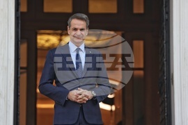 Гърция - Кириакос Мицотакис - президент - посрещане