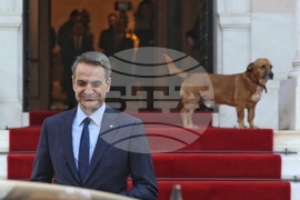 Гърция - Кириакос Мицотакис - президент - посрещане