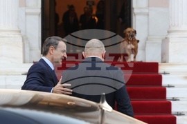 Гърция - Румен Радев - Кириакос Мицотакис - посрещане