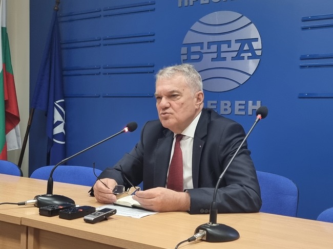 Пресконференция на председателя на ПП АБВ Румен Петков