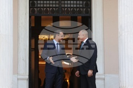 Гърция - Румен Радев - Кириакос Мицотакис - посрещане