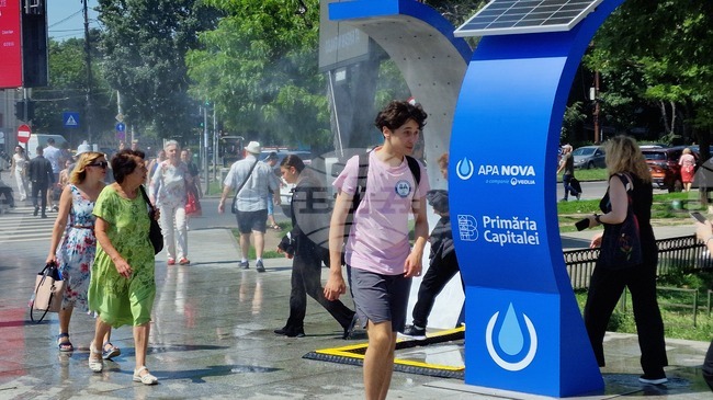 Червен код за горещини е обявен до сряда в Букурещ и още 14 окръга; в останалата част на страната е в сила оранжев и жълт код за топло време